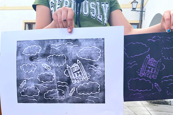Let s create a New Year s print! Museum workshop for children and families in graphic techniques