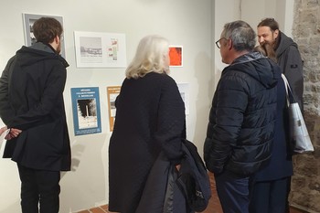 Odprtje razstave 73 km od Kočevja v Galeriji Ivana Groharja