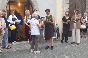 Odprli smo razstavo Agate Pavlovec Kanaliziranje