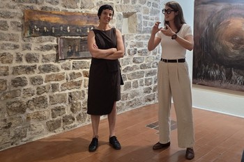 Odprli smo razstavo Agate Pavlovec Kanaliziranje