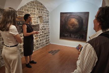 Odprli smo razstavo Agate Pavlovec Kanaliziranje