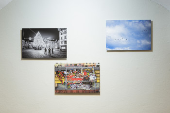 From left to right: New Year s Eve, 2020, The Škofja Loka Passion Play, 2026, The End of the Covid-19 Epidemic, 2020. <em>Photo: Lucija Rosc</em>