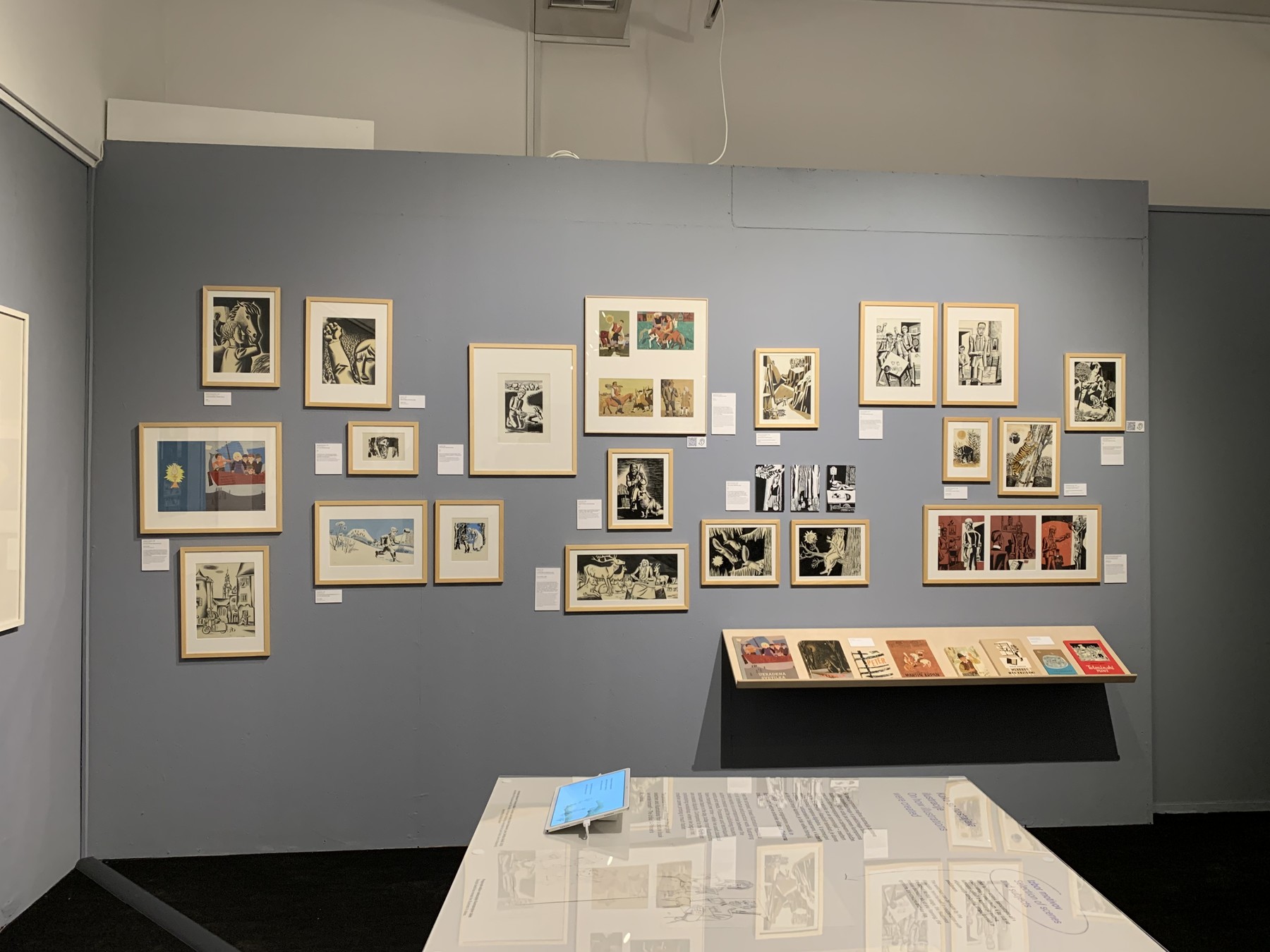 Guided Tour of the Exhibition Ive Šubic – Illustrator and Cultural Figure