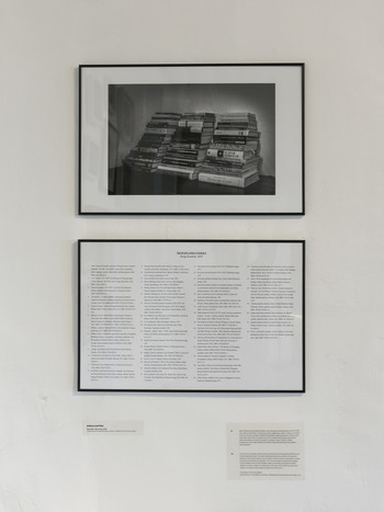 Borga Kantürk, Building Libraries, Monument, 2025 <em>Photo: Lucija Rosc</em>