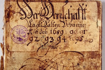 Platnice Škofjeloškega pasijona, ki so bile nekoč del nekega urbarja Loškega gospostva