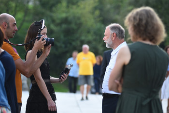 Slovesna prireditev ob 80-letnici Loškega muzeja, 27. 8. 2019. <em>Foto: FOTIM Branka Timpran</em>