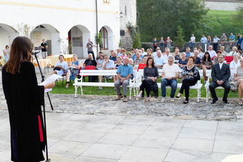 Slovesna prireditev ob 80-letnici Loškega muzeja, 27. 8. 2019. <em>Foto: FOTIM Branka Timpran</em>