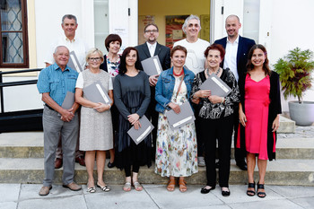 Slovesna prireditev ob 80-letnici Loškega muzeja, 27. 8. 2019. <em>Foto: FOTIM Branka Timpran</em>