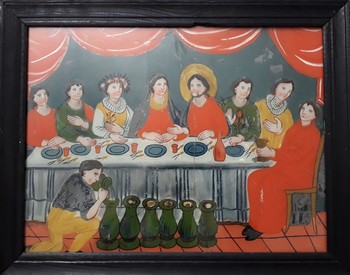 Glass Painting <em>Photo: Mojca Šifrer Bulovec</em>