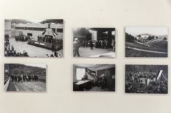 Gradimo boljši svet: Fotografije Toneta Mlakarja <em>Foto: Nejc Trampuž</em>