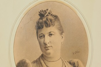 Franja Tavčar, 1893 <em>Foto: Tihomir Pinter</em>