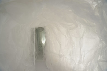 Katja Bogataj: Wrapped in a Cocoon <em>Photo: Janez Pelko</em>
