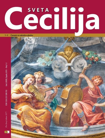 Naslovnica revije Sveta Cecilija <em>Foto: www.kbf.unizg.hr/sveta-cecilija/</em>