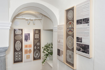 Klekljane čipke, "špice" na Žirovskem <em>Foto: Lucija Rosc</em>