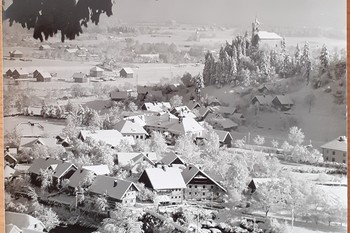 View of Škofja Loka, 1950s or 1960s ©Tone Mlakar
