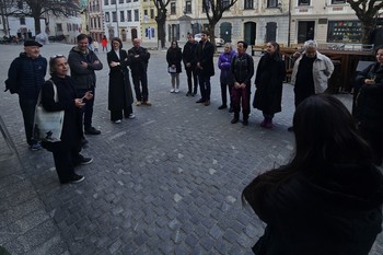 V Galeriji Ivana Groharja odprli razstavo Oliverja Pilića Sence brez telesa, podobe brez avtorja