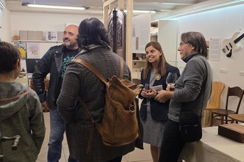 Odprtje nove razstave v Galeriji na gradu