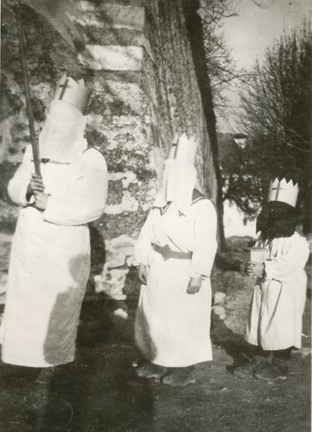 Trikraljevski koledniki v Škofji Loki med drugo svetovno vojno.