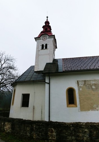 Cerkev sv. Andreja v Gostečah, severna stran