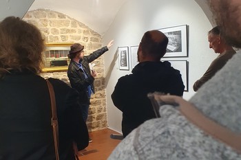 Odprtje razstave Borge Kantürka v Galeriji Ivana Groharja