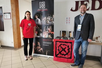 »Slovenski paviljon« v preddverju kongresne dvorane
