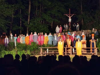 Pasijonska igra v Horicah na Šumave <em>Foto: Jože Štukl</em>