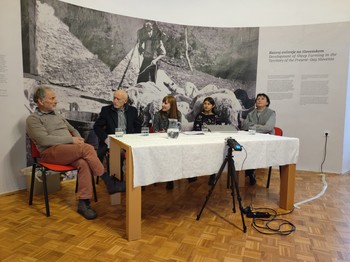 Herman Gvardjančič, Simon Mlakar, Petra Čeh, Maja Šubic in Nives Lunder