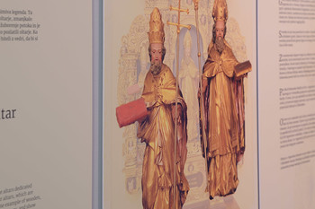 Zlati oltar sv. Ingenuina iz Dražgoš <em>Foto: Janez Pelko</em>