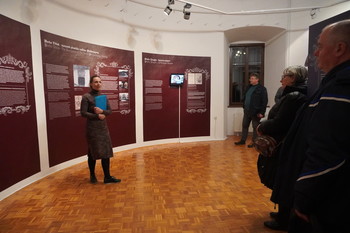 Odprtje razstave Quagliev baročni prizor iz Puštala