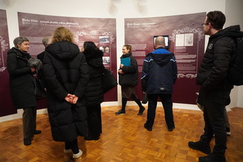 Odprtje razstave Quagliev baročni prizor iz Puštala