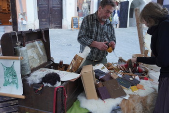 Odprtje nove razstave v Galeriji na gradu