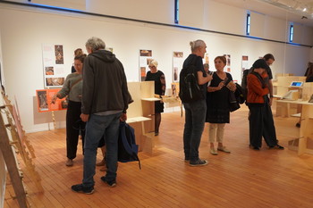 Odprtje nove razstave v Galeriji na gradu