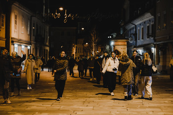 Performativna kompozicija JATA <em>Foto: Maša Pirc</em>