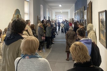 Obiskovalci razstave Iz muzejskih depojev: Ive Šubic