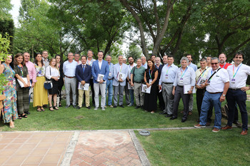 Udeleženci ustanovnega srečanja za oblikovanje evropske mreže Caminos de Pasion