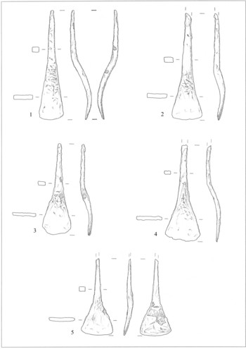 1–5 železna dleta.