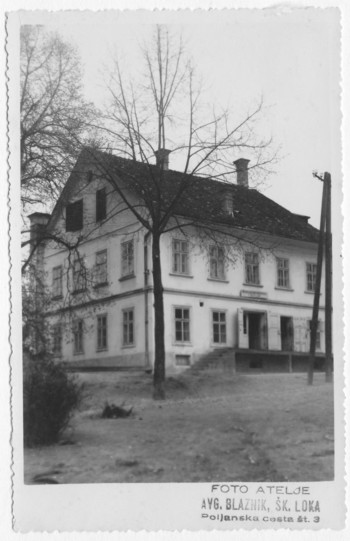 Mlekarna mlekarske zadruge v Škofji Loki pred letom 1941. <em>Foto: Hrani Loški muzej Škofja Loka</em>