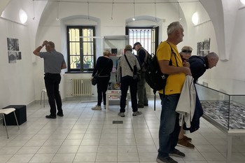 Odprtje razstave Srečanja (Meetings) v Táboru na Češkem <em>Foto: Anja Zver</em>