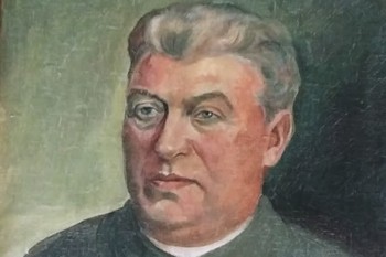 Neznani avtor, Janez Klobovs, 1917, olje na vezani plošči