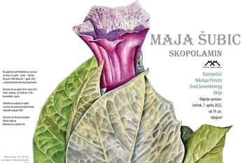 Razstava Maje Šubic Skopolamin v Idriji