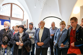 Odprtje razstave Srečanja (Meetings) v Táboru na Češkem <em>Foto: David Peltan</em>