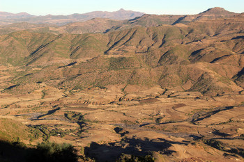 Značilna pokrajina, Lalibela, Etiopija <em>Foto: Arhiv Jožeta Štukla</em>