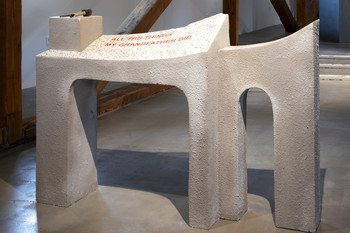 Tomaž Furlan, All the Things My Grandfather Did I Am Not Allowed To, 2025 <em>Foto: Lucija Rosc</em>