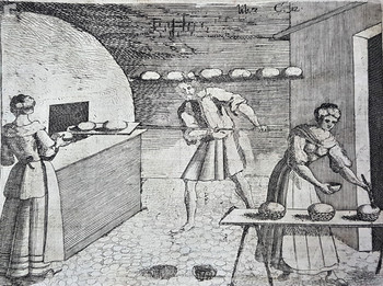 Peka kruha <em>Foto: Georgica curiosa aucta (1695); kamra.si</em>