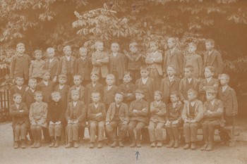 Pupils of the Škofja Loka Boys’ Primary School, prior to 1914