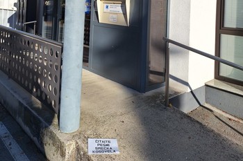 Poetic Agitation: Read the Poems of Srečko Kosovel, 2025, at various locations throughout the city <em>Foto: Darko Simičić Photo Archive</em>