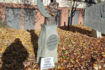 Poetic Agitation: Read the Poems of Srečko Kosovel, 2025, at various locations throughout the city <em>Foto: Darko Simičić Photo Archive</em>