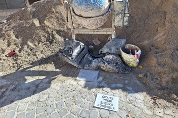 Poetic Agitation: Read the Poems of Srečko Kosovel, 2025, at various locations throughout the city <em>Foto: Darko Simičić Photo Archive</em>