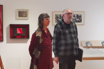 Installing the exhibition <em>Photo: Darko Simičić Photo Archive</em>