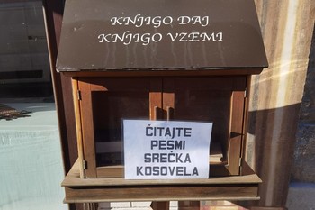 Poetic Agitation: Read the Poems of Srečko Kosovel, 2025, at various locations throughout the city <em>Foto: Darko Simičić Photo Archive</em>